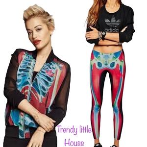 Adidas original women X Rita ora X-ray jacket/leggings set S